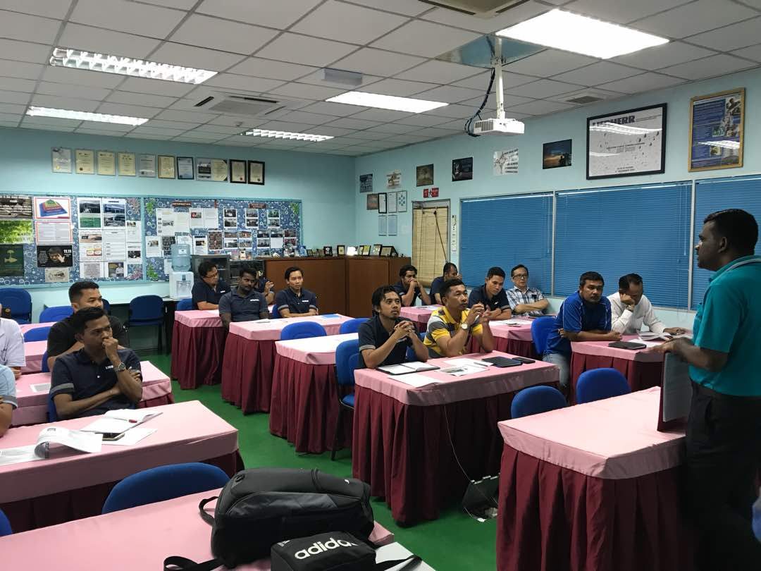 Fire safety training session in progress